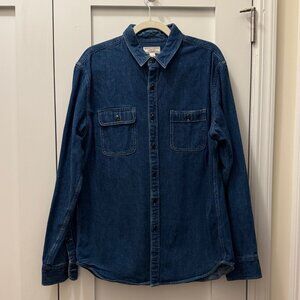 Wallace & Barnes Heavy Denim Button Down